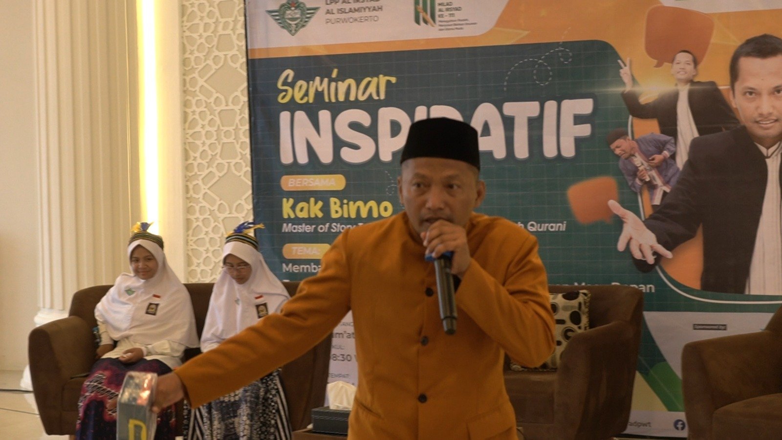 Seminar Inspiratif Bersama Kak Bimo, Hidupkan Semangat  Belajar Lewat Kisah Qur’ani